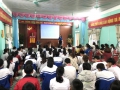 Ngày hội tuyển sinh và tư vấn nghề nghiệp cho học sinh khối THCS.
